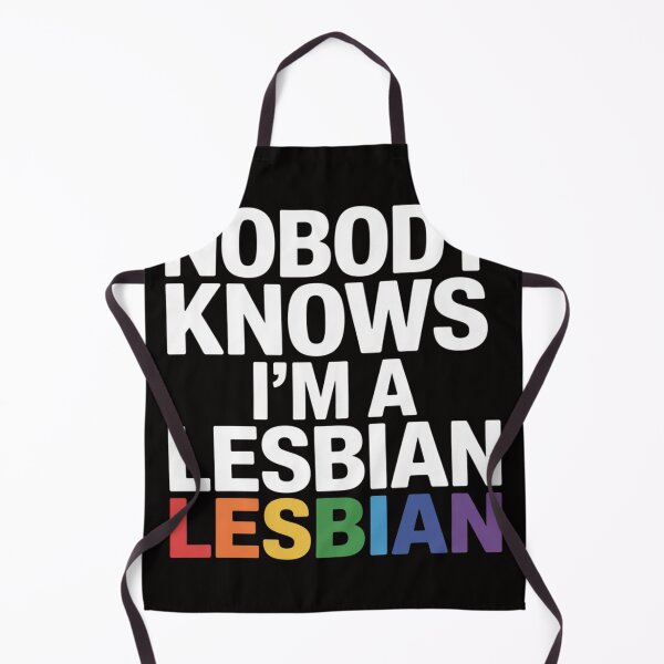 Item preview, Nobody Knows I'm A Lesbian LGBT Pride designed and sold by HudsonErik.