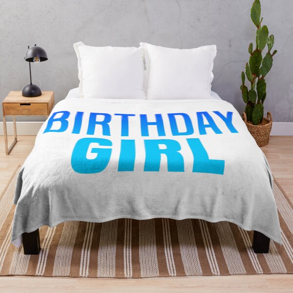 Item preview, Birthday Girl, Blue designed and sold by Memes N Lore .