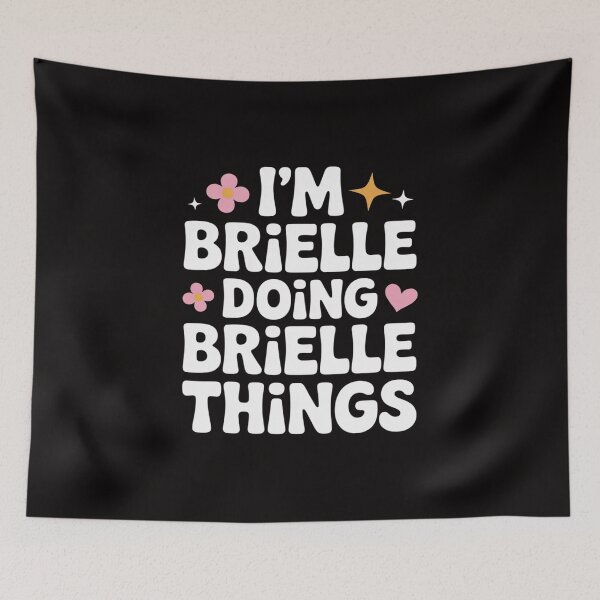 Item preview, I'm Brielle Doing Brielle Things Retro Groovy Personalized designed and sold by HudsonErik.