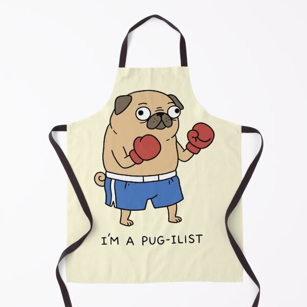 Item preview, I’m a Pug-ilist Funny Pug Boxer designed and sold by Imaginationbeyond.