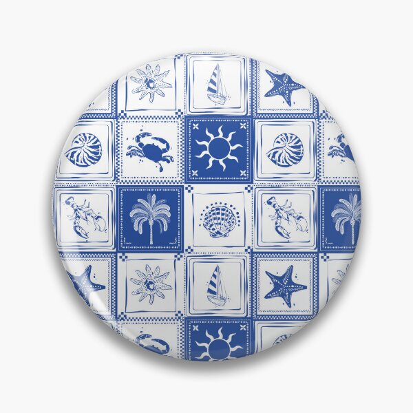 Item preview, Mediterranean Nautical Pattern, Coastal Summer, Italy, Greece, Portugal, Spain designed and sold by MerchSearchCO.