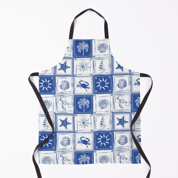 Item preview, Mediterranean Nautical Pattern, Coastal Summer, Italy, Greece, Portugal, Spain designed and sold by MerchSearchCO.