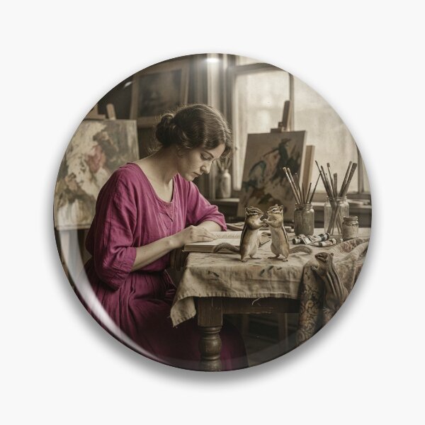 Item preview, Woman Reading While Chipmunks Dance designed and sold by Tridentulus.