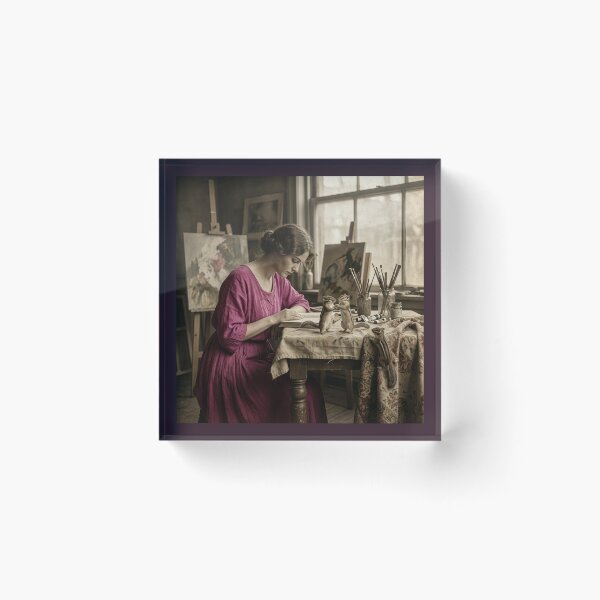 Item preview, Woman Reading While Chipmunks Dance designed and sold by Tridentulus.