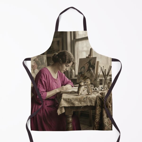 Item preview, Woman Reading While Chipmunks Dance designed and sold by Tridentulus.
