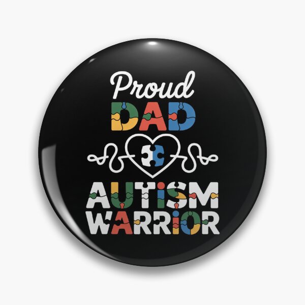 Item preview, Proud Autism Dad Autism Awareness Warrior Matching Family designed and sold by LindseyKris.