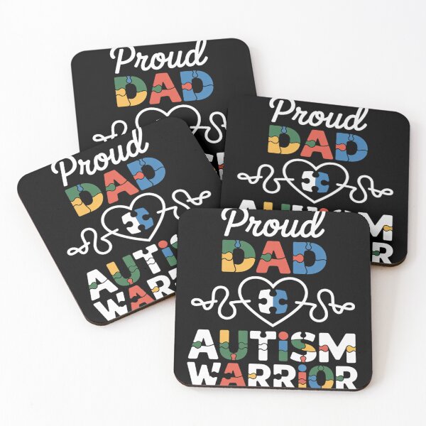 Item preview, Proud Autism Dad Autism Awareness Warrior Matching Family designed and sold by LindseyKris.