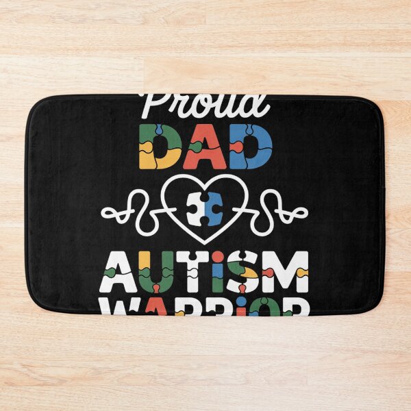 Item preview, Proud Autism Dad Autism Awareness Warrior Matching Family designed and sold by LindseyKris.