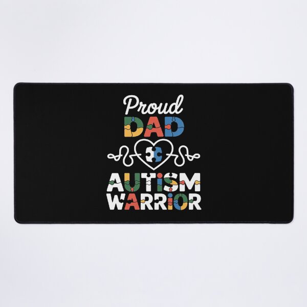 Item preview, Proud Autism Dad Autism Awareness Warrior Matching Family designed and sold by LindseyKris.