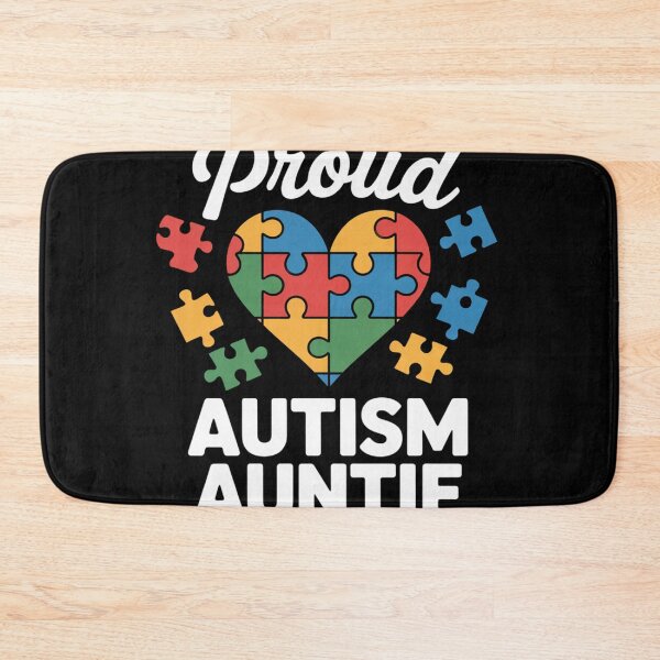 Item preview, Proud Autism Auntie Autism Awareness Heart Tee Gift designed and sold by LindseyKris.