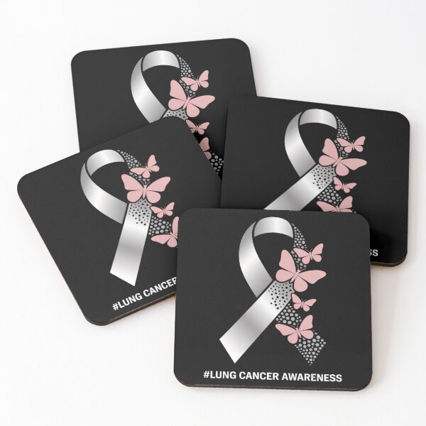 Item preview, Pretty White Ribbon Support Lung Cancer Awareness designed and sold by LindseyKris.