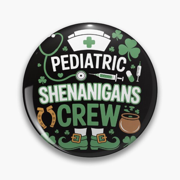 Item preview, Pediatric Nurse Shenanigans Crew PEDS Nurse St Patricks Day designed and sold by HudsonErik.