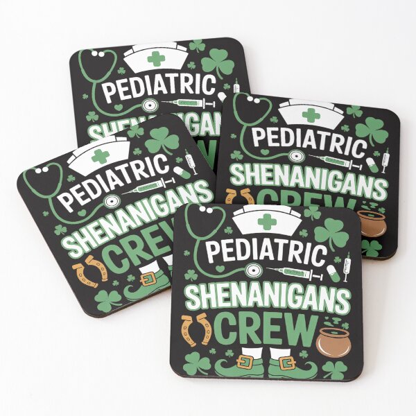 Item preview, Pediatric Nurse Shenanigans Crew PEDS Nurse St Patricks Day designed and sold by HudsonErik.