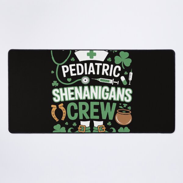 Item preview, Pediatric Nurse Shenanigans Crew PEDS Nurse St Patricks Day designed and sold by HudsonErik.