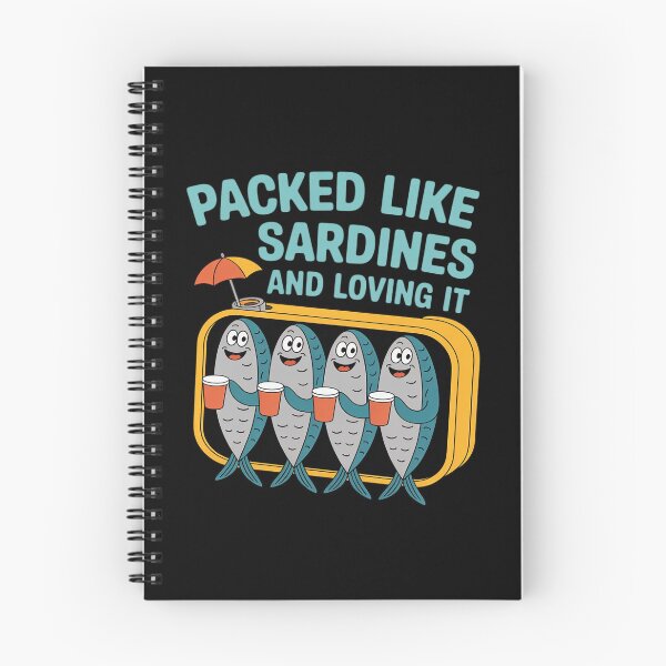 Item preview, Sardine Summer Tin Fish Coastal Grandma Retro Beach Life Tee (1) designed and sold by ProudForFunny.