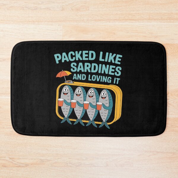 Item preview, Sardine Summer Tin Fish Coastal Grandma Retro Beach Life Tee (1) designed and sold by ProudForFunny.