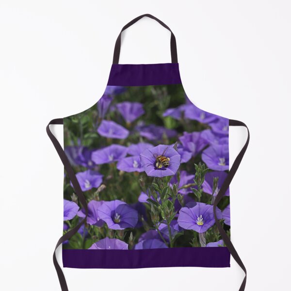 Item preview, Purple Flowers And Feasting Bee designed and sold by Joy Watson - Natural Light Photography .