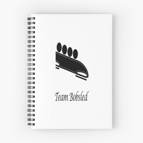 Item preview, ZPS Winter Sports Team Bobsled Silhouette Black designed and sold by ZaryaParx.