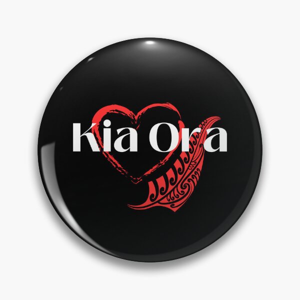 Item preview, Kia Ora Maori Inspired T-Shirt New Zealand Indigenous Style Art designed and sold by AtarangiDesigns.