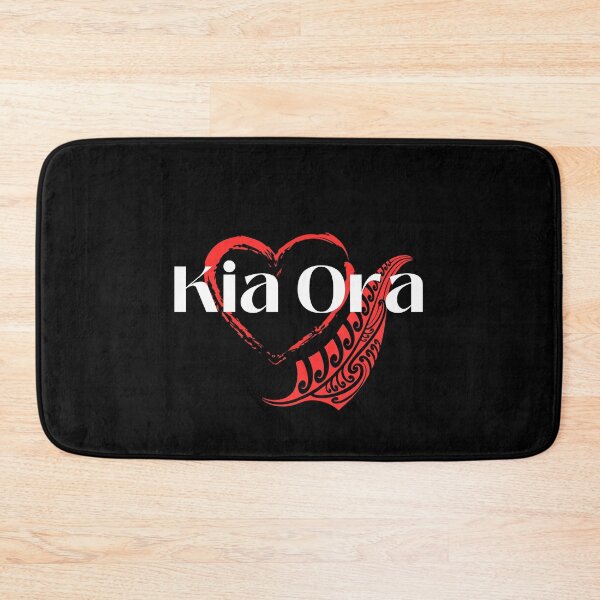 Item preview, Kia Ora Maori Inspired T-Shirt New Zealand Indigenous Style Art designed and sold by AtarangiDesigns.