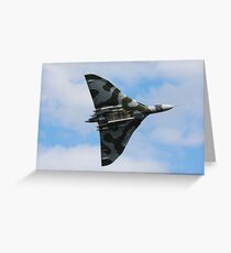 Avro Vulcan Bomber Bomb Bay Greeting Card