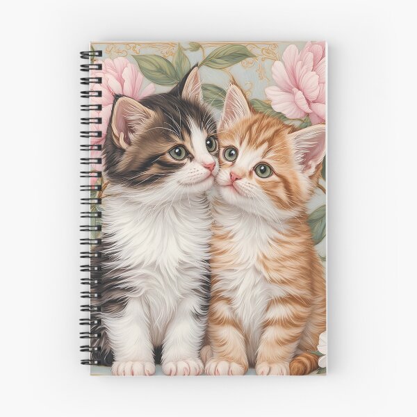 Item preview, A couple of cute kittens among the peonies. designed and sold by Natalia-Vlad.