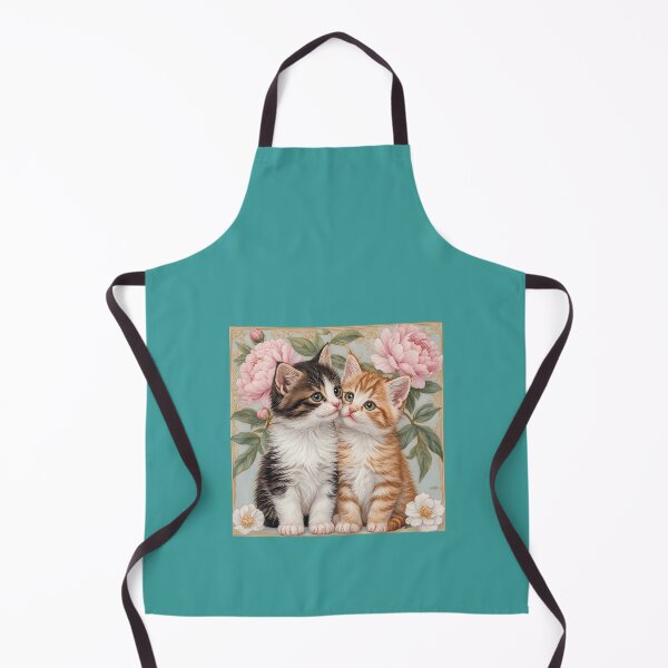 Item preview, A couple of cute kittens among the peonies. designed and sold by Natalia-Vlad.