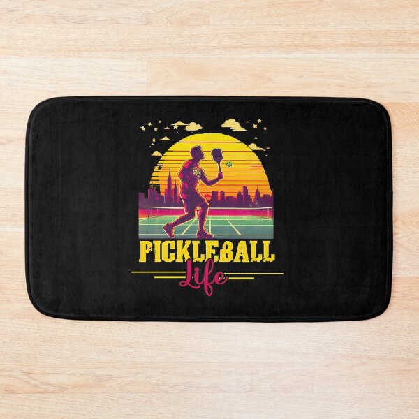 Item preview, Pickleball Life Dink It Funny Retro Sunset designed and sold by slimwrleg82.