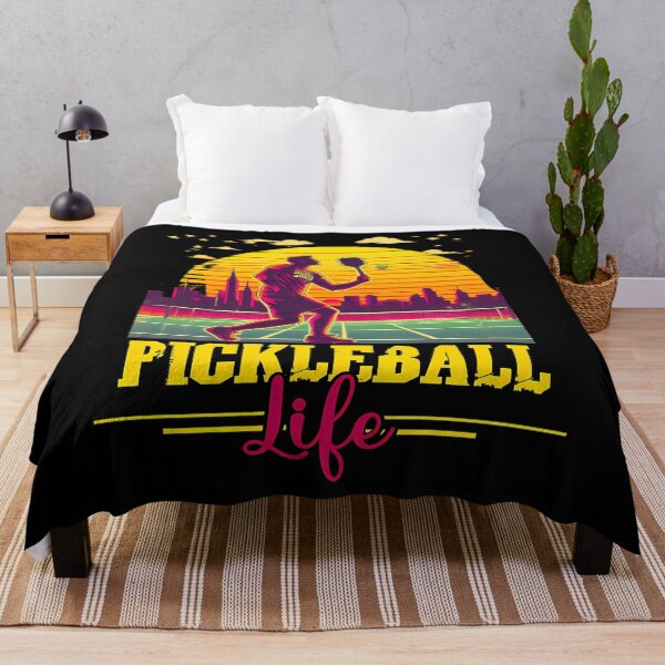 Item preview, Pickleball Life Dink It Funny Retro Sunset designed and sold by slimwrleg82.