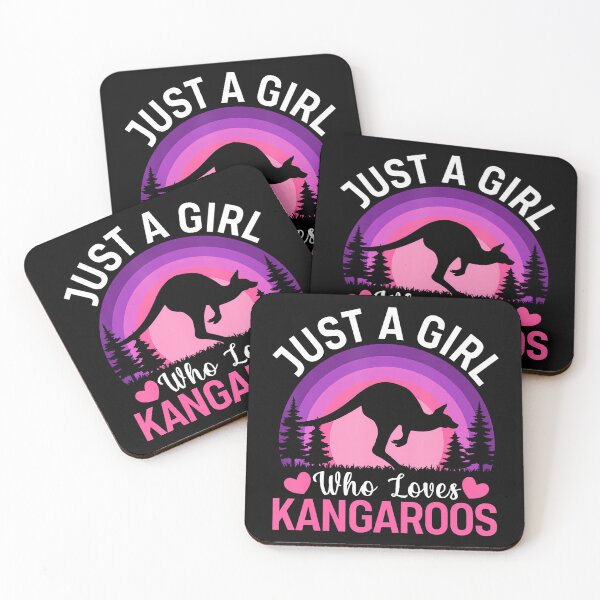 Item preview, Just A Girl Who Loves Kangaroos Cute Kangaroos Lover designed and sold by jayeshainch.