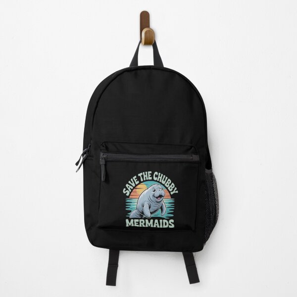 Item preview, Save The Chubby Manatee Ocean Mermaids Conservation designed and sold by ProudForFunny.