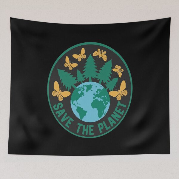 Item preview, Save The Planet, eco designed and sold by ProudForFunny.