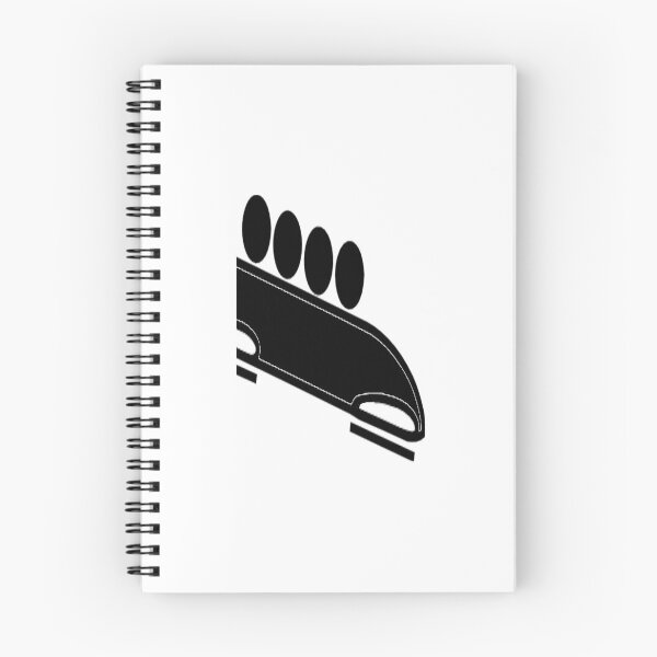 Item preview, ZPS Winter Sports Bobsledders Silhouette Black designed and sold by ZaryaParx.