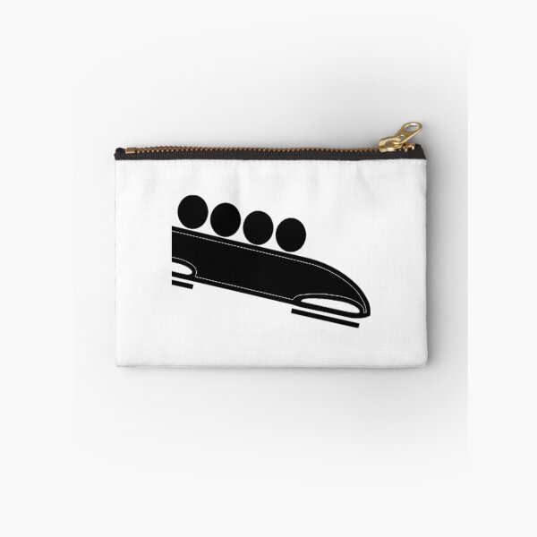 Item preview, ZPS Winter Sports Bobsledders Silhouette Black designed and sold by ZaryaParx.