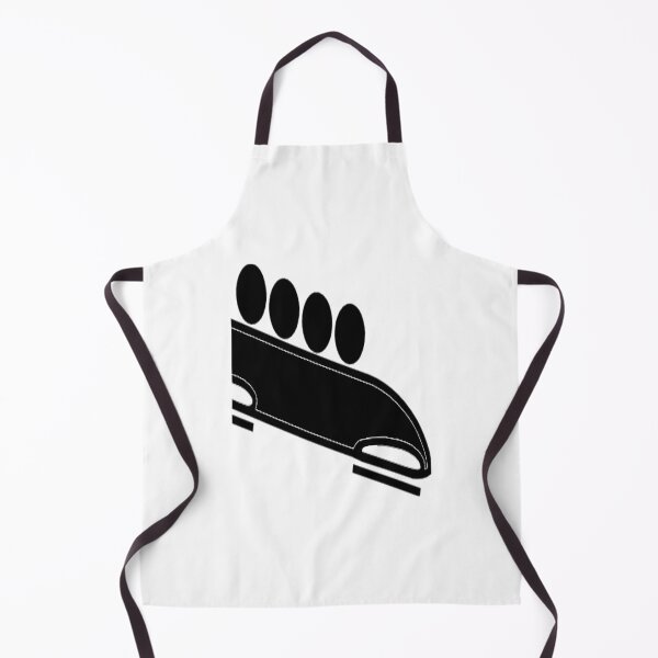 Item preview, ZPS Winter Sports Bobsledders Silhouette Black designed and sold by ZaryaParx.