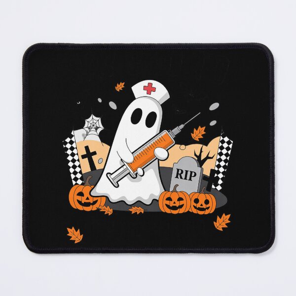 Item preview, Say Boo to Flu Halloween Ghost Nurse Boo to The Flu designed and sold by ProudForFunny.
