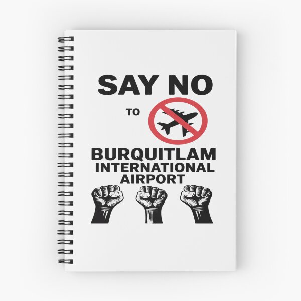 Item preview, Say No to Burquitlam Airport Protest designed and sold by ProudForFunny.