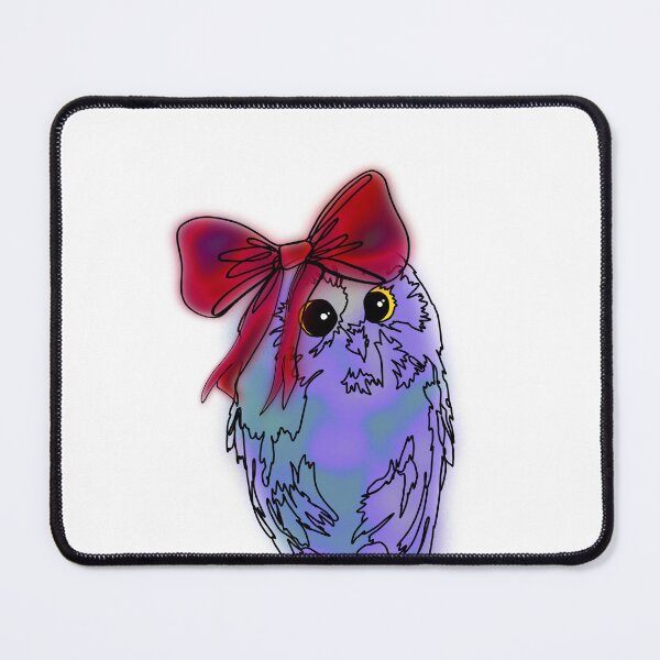Item preview, Purple Owl Wearing Bow hat – animalzinhats designed and sold by Ashley’sAnimalz.