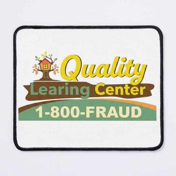 Item preview, Quality Learing Center 1-800-FRAUD Parody Logo - Minnesota Daycare Fraud Meme designed and sold by Acta Diurna Supply.