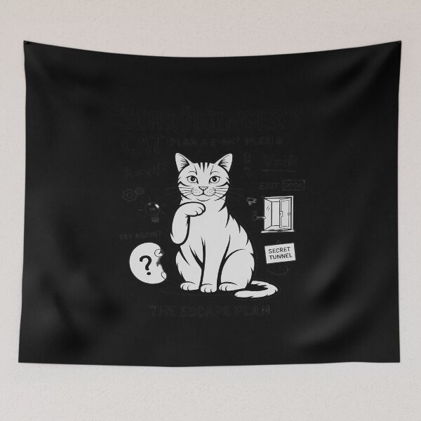 Item preview, Schrödingers Cat The Escape Plan Science Teacher designed and sold by ProudForFunny.
