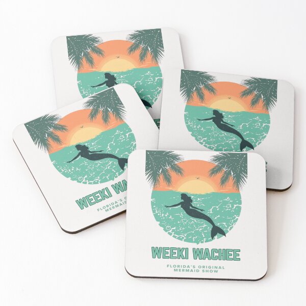 Item preview, Old Florida Weeki Wachee Mermaid Retro Souvenir designed and sold by Nordic Echo.
