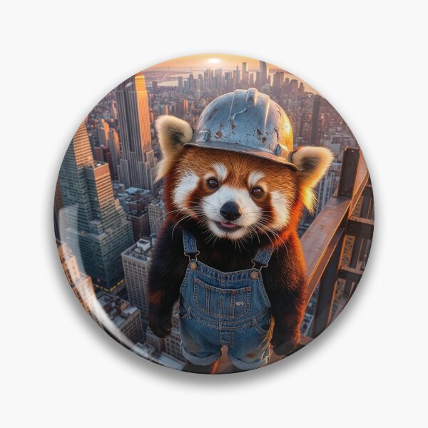 Item preview, Red Panda on a Sky High Girder designed and sold by Tridentulus.