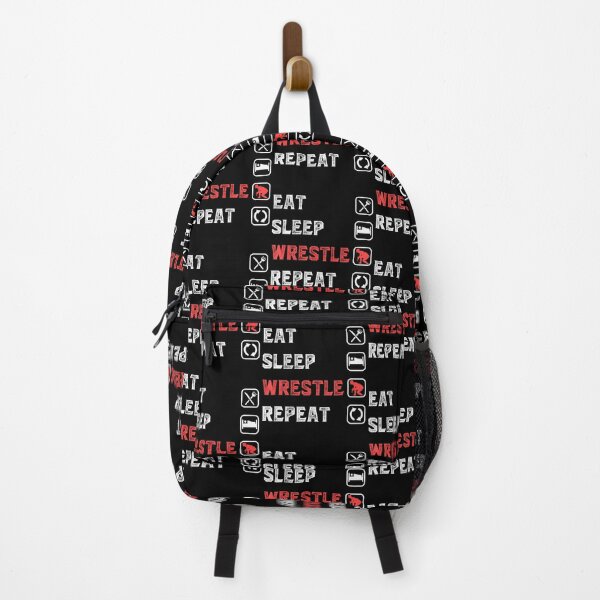 Item preview, Eat Sleep Wrestle Repeat Sport Wrestlers Wrestler Wrestling designed and sold by endabettyau.