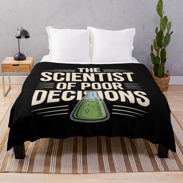 Item preview, Scientist of Poor Decisions Lab Flask Humor designed and sold by Libbysharts.