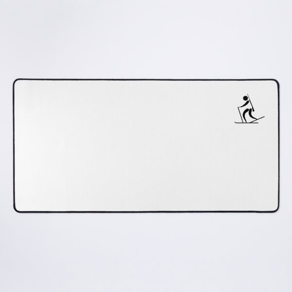 Item preview, ZPS Winter Sports Biathlon Skiier Silhouette Black designed and sold by ZaryaParx.