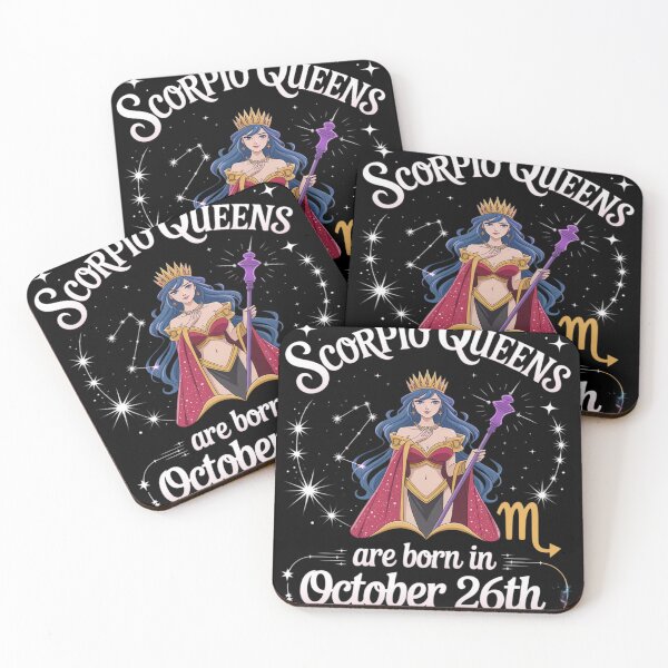 Item preview, Scorpio Queens are Born On October 26th Happy Birthday to Me designed and sold by Libbysharts.