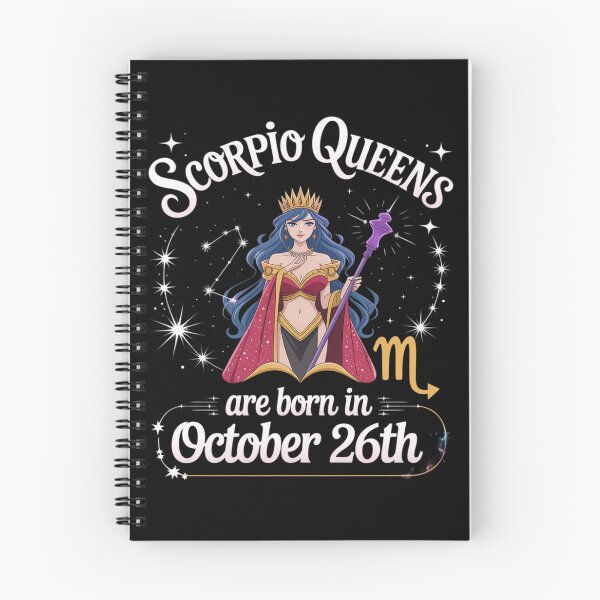 Item preview, Scorpio Queens are Born On October 26th Happy Birthday to Me designed and sold by Libbysharts.