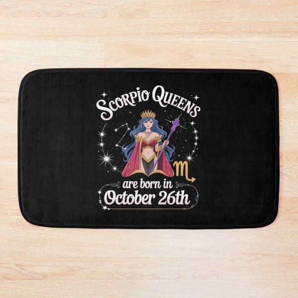 Item preview, Scorpio Queens are Born On October 26th Happy Birthday to Me designed and sold by Libbysharts.