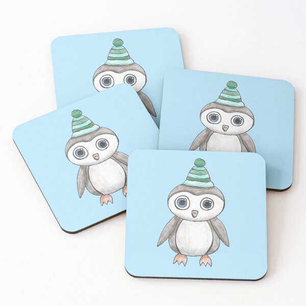 Item preview, Chilly the Penguin (Cute Cartoon) designed and sold by GrudleBay.