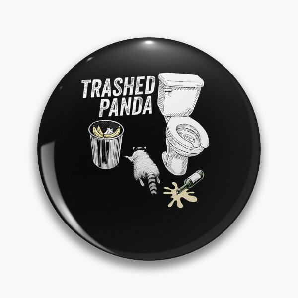 Item preview,  Trashed Panda Funny Raccoon Meme Trash Panda Humor Gift designed and sold by IrinaVeradeLeal.